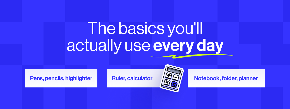 The basics you'll actually use every day